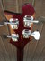 Rickenbacker 4003/4 75th Ann, DCMetallic: Headstock - Rear