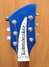 Rickenbacker 330/6 , Midnightblue: Headstock