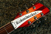 Rickenbacker 360/6 , Fireglo: Headstock