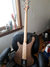 Rickenbacker 4003/4 S, Natural Walnut: Full Instrument - Rear