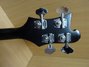 Rickenbacker 4003/4 Mod, Jetglo: Headstock - Rear
