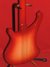Rickenbacker 4003/4 Mod, Fireglo: Full Instrument - Rear