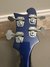 Rickenbacker 4003/4 , Midnightblue: Headstock - Rear