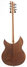 Rickenbacker 330/6 Mod, Natural Walnut: Full Instrument - Rear