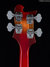Rickenbacker 4003/4 S, Fireglo: Headstock - Rear