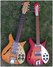 Aug 1964 Rickenbacker 310/6 f hole, Fireglo: Full Instrument - Front