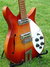 Aug 1964 Rickenbacker 310/6 f hole, Fireglo: Close up - Free