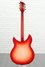 Rickenbacker 330/6 , Fireglo: Full Instrument - Rear