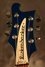 Feb 1982 Rickenbacker 481/6 Slant Fret, Azureglo: Headstock
