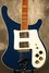 Rickenbacker 481/6 Slant Fret, Azureglo: Body - Front