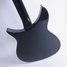 Mar 1998 Rickenbacker 325/6 V63, Jetglo: Body - Rear