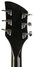 Rickenbacker 330/6 , Jetglo: Headstock - Rear