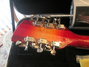 Rickenbacker 660/12 Mod, Fireglo: Headstock - Rear