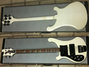 Rickenbacker 4003/4 , White: Full Instrument - Rear