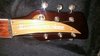 Rickenbacker 660/6 75th Ann, DCMetallic: Headstock