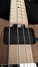 Rickenbacker 4003/4 Mod, Natural Walnut: Neck - Rear