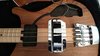 Rickenbacker 4003/4 Mod, Natural Walnut: Close up - Free