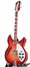 Rickenbacker 360/6 C64, Fireglo: Full Instrument - Front
