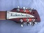 Rickenbacker 360/12 , Fireglo: Headstock