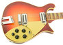 Rickenbacker 660/12 , Amber Fireglo: Close up - Free