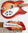 Rickenbacker 330/6 , Fireglo: Headstock