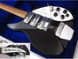 Rickenbacker 325/6 V63, Jetglo: Body - Front