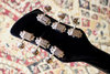 Rickenbacker 381/6 V69, Jetglo: Headstock - Rear