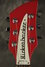 Rickenbacker 360/6 , Red: Headstock