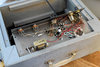 Dec 1958 Rickenbacker M-8E/amp , Gray: Body - Rear