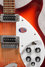 Rickenbacker 330/6 , Fireglo: Close up - Free