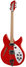 Rickenbacker 330/6 SPC, Alarm Red: Full Instrument - Front