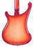 Oct 2015 Rickenbacker 4003/4 , Fireglo: Body - Rear
