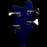 Rickenbacker 4004/4 Laredo, Midnightblue: Headstock - Rear