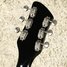 Rickenbacker 325/6 f hole, Jetglo: Headstock - Rear