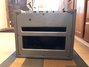 Dec 1960 Rickenbacker B-9A/amp , Silver: Body - Rear
