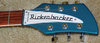 Rickenbacker 360/6 , Turquoise: Headstock