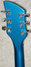 Rickenbacker 360/6 , Turquoise: Headstock - Rear
