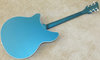 Rickenbacker 360/6 , Turquoise: Full Instrument - Rear