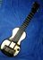 Rickenbacker B/6 LapSteel, Black: Full Instrument - Front
