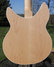 Apr 2015 Rickenbacker 1993/12 Plus, Mapleglo: Body - Rear