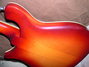 Nov 1980 Rickenbacker 620/12 , Fireglo: Body - Rear