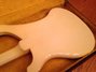 Mar 1975 Rickenbacker 4001/4 BT, White: Body - Rear