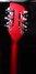 Rickenbacker 330/12 , Ruby: Headstock - Rear