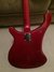Jan 1975 Rickenbacker 480/6 , Burgundy: Body - Rear