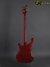 Rickenbacker 4001/4 , Burgundy: Full Instrument - Rear