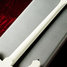 Rickenbacker 4003/4 BH BT, White: Neck - Rear