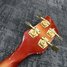 Rickenbacker 2050/4 Mod, Fireglo: Headstock - Rear