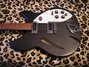 Rickenbacker 330/6 , Matte Black: Close up - Free2