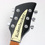 Rickenbacker 360/6 , Jetglo: Headstock