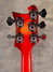 Rickenbacker 4003/5 S, Fireglo: Headstock - Rear